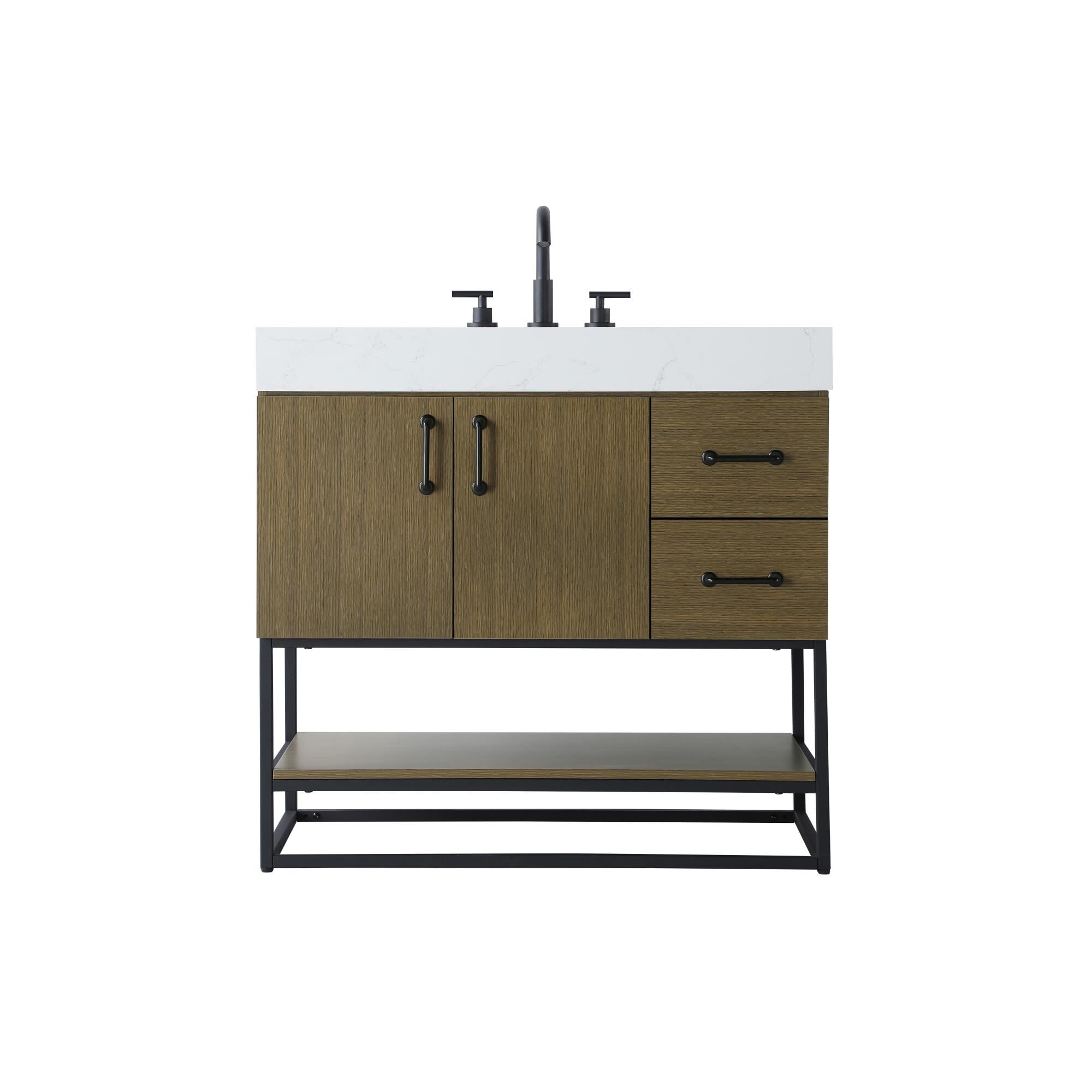 Caroline 36 Inch Bath Vanity by Elegant Dcor