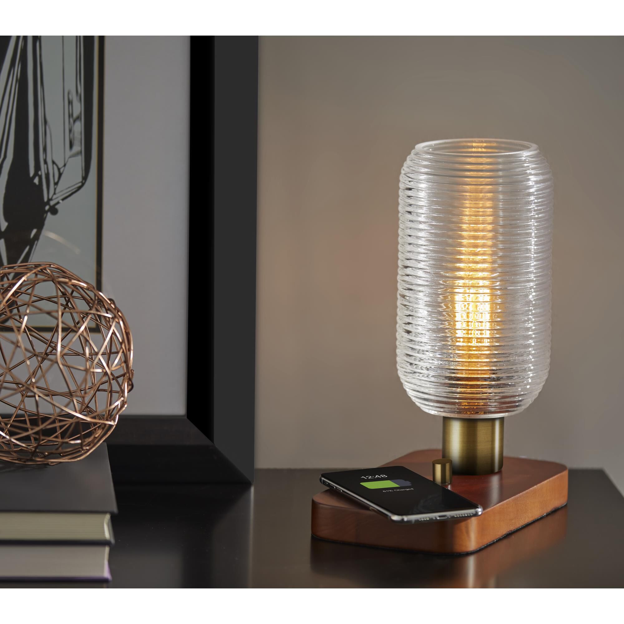 Isaac 12 Inch Accent Lamp by Adesso