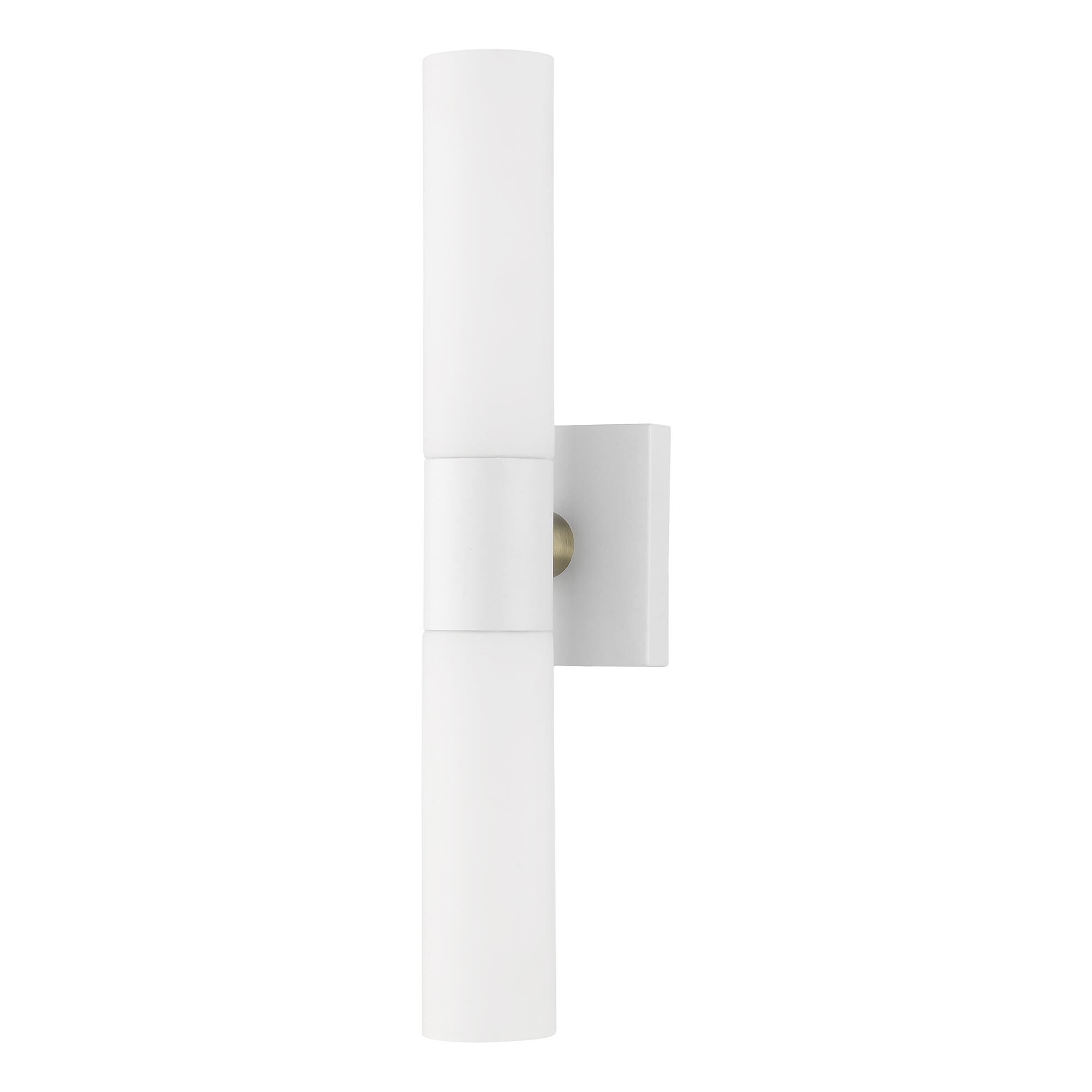 Shown in Textured White With Brushed Nickel Accent finish and Hand Blown Satin Opal White Twist Lock glass and Hand Blown Satin Opal White Twist Lock Glass shade