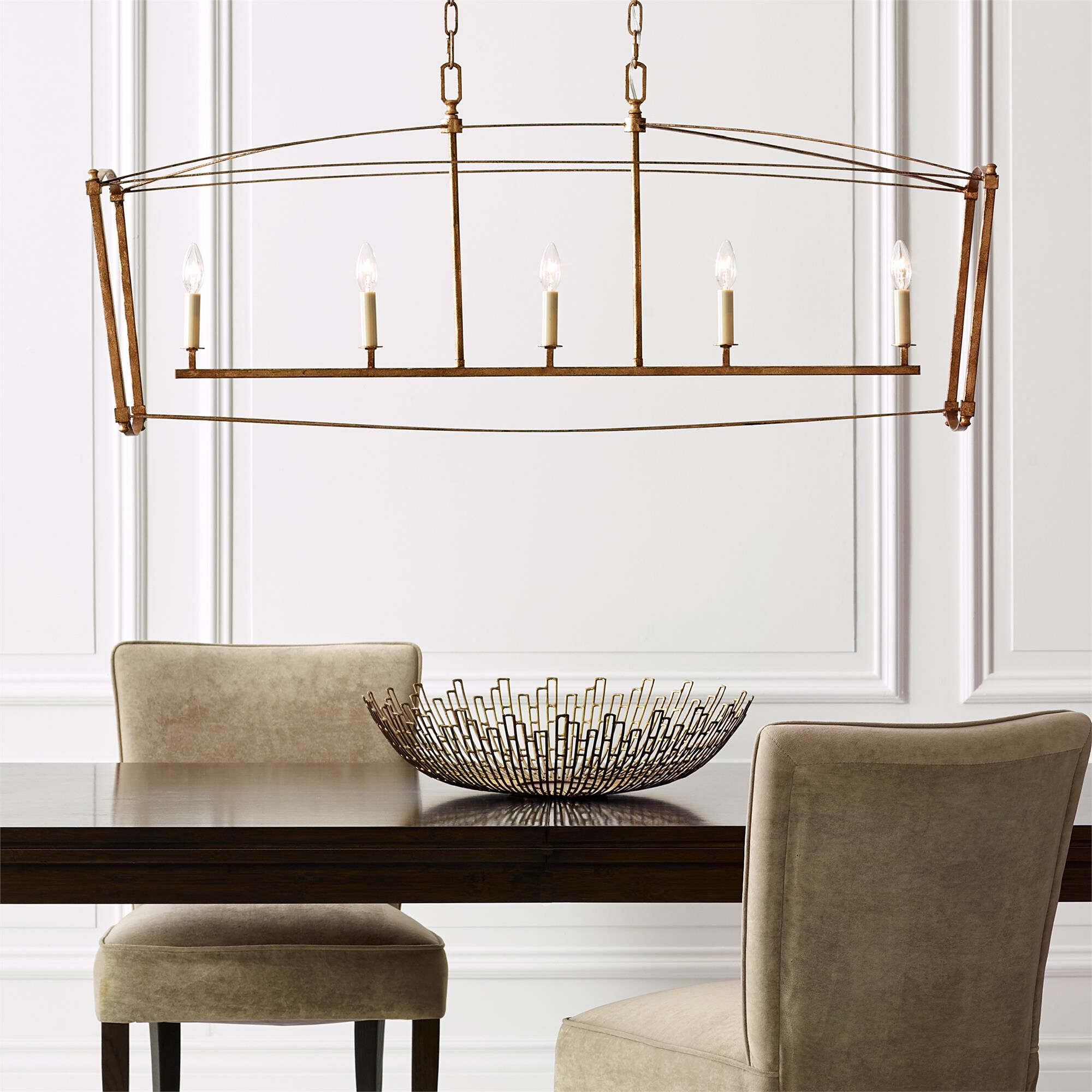 Sean Lavin Thayer Medium Linear Chandelier,