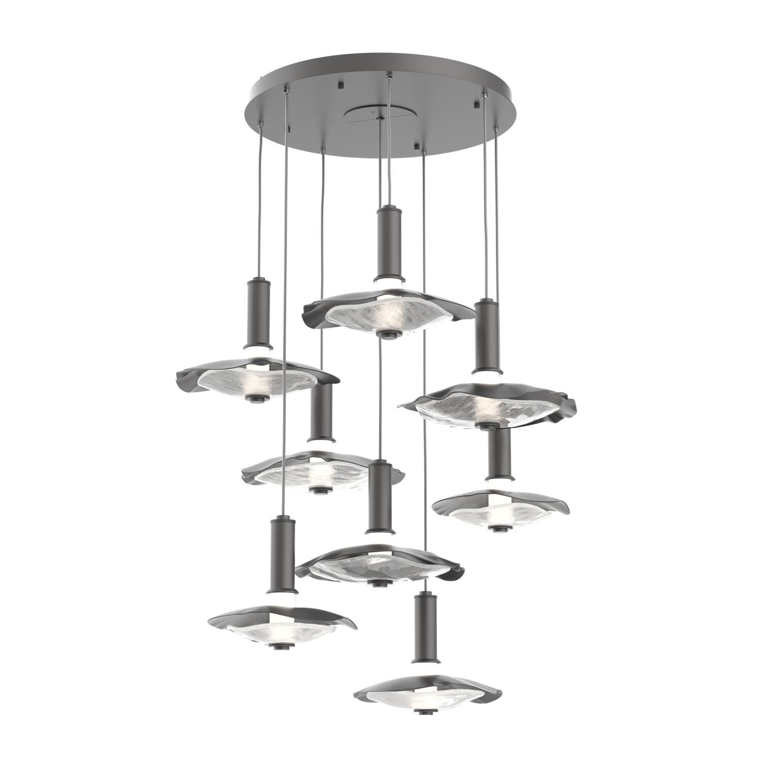 Levi Wilson Cumulus 37 Inch Multi Light Pendant by Hammerton Studio