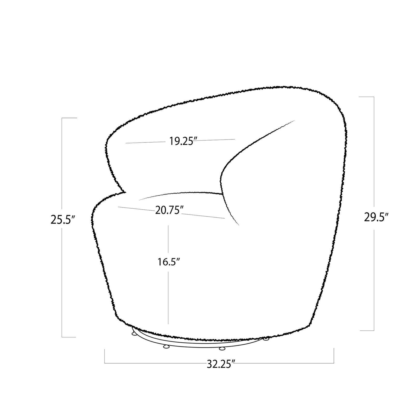 Myra 30 Inch Accent Chair by Regina Andrew