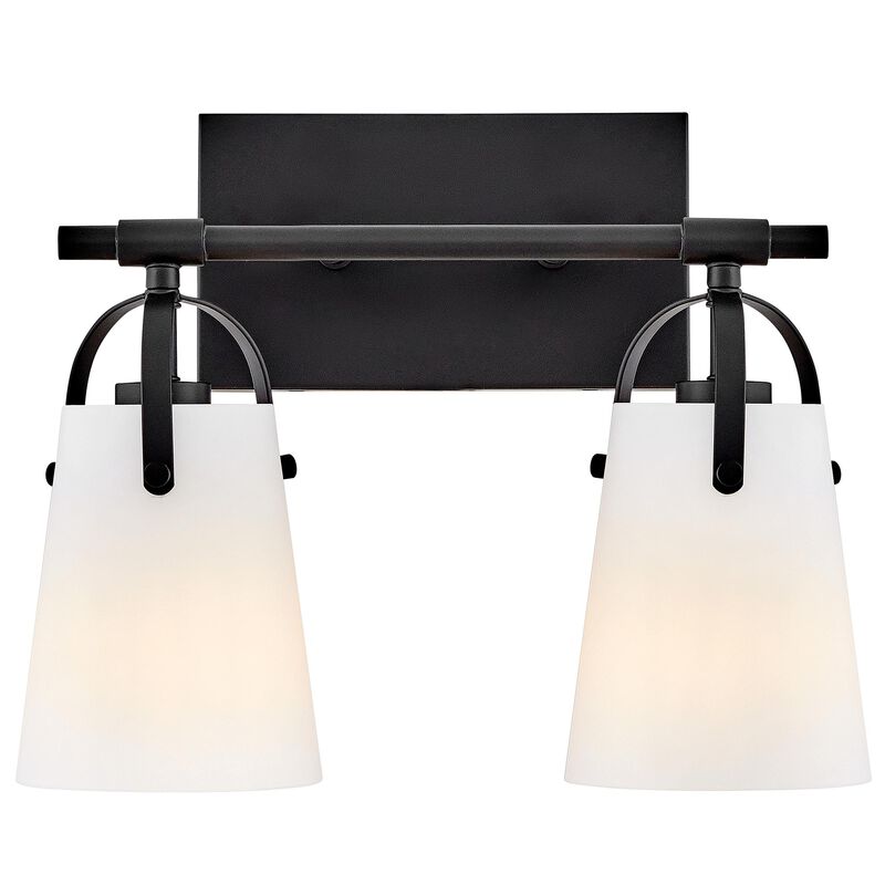 Foster 14 Inch 2 Light Bath Vanity Light by Hinkley