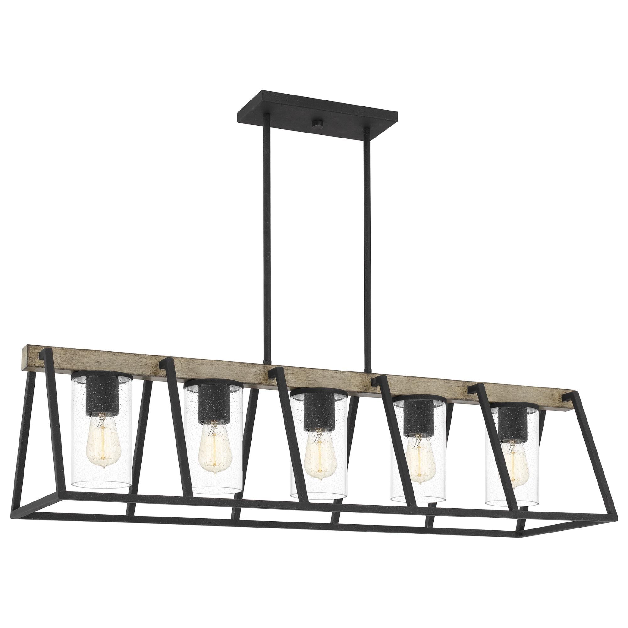 Brockton 42 Inch 5 Light Linear Suspension Light by Quoizel
