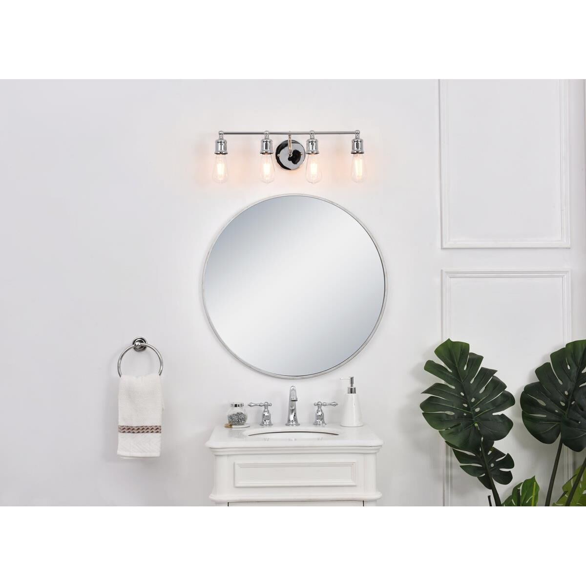 Serif 22 Inch Wall Sconce by Elegant Lighting