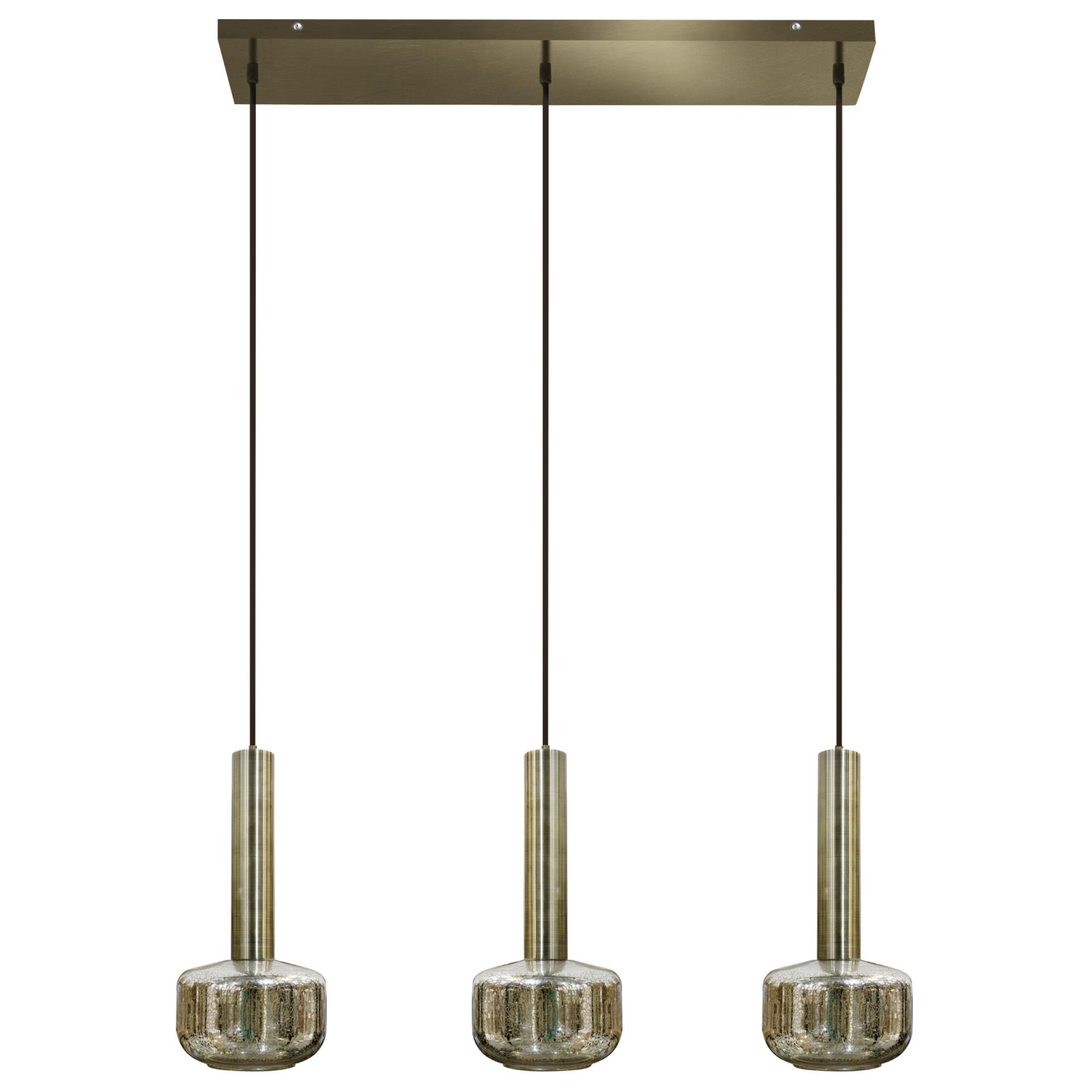 Channing 34 Inch Linear Suspension Light by Harp and Finial