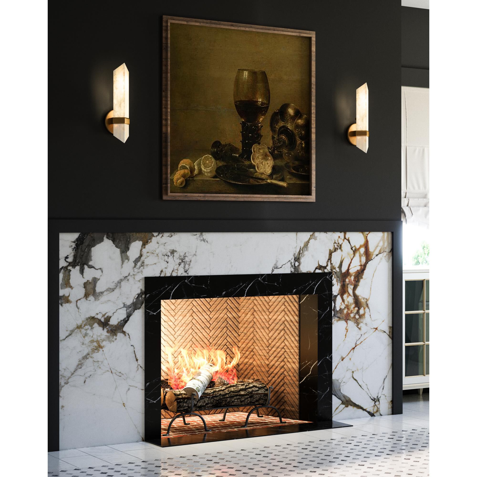 Shown in Vintage Brass finish