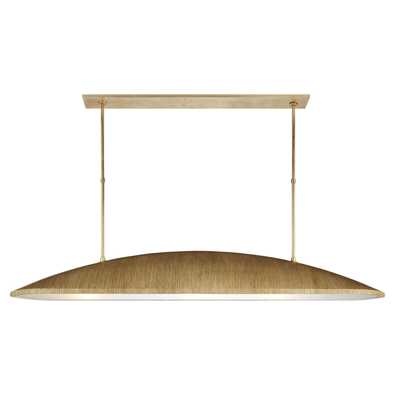 Kelly Wearstler Utopia 60 Inch 3 Light Linear Suspension Light by Visual Comfort Signature Collection
