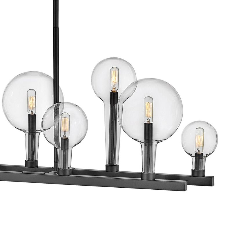 Alchemy Medium Linear Chandelier by Hinkley