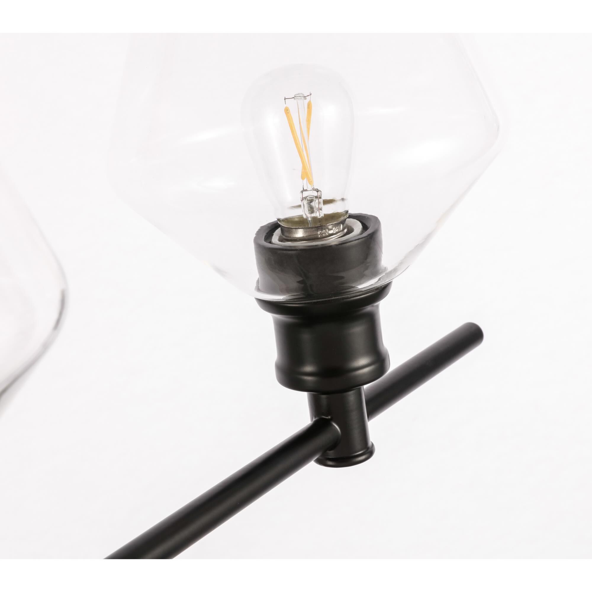 Shown in Black finish