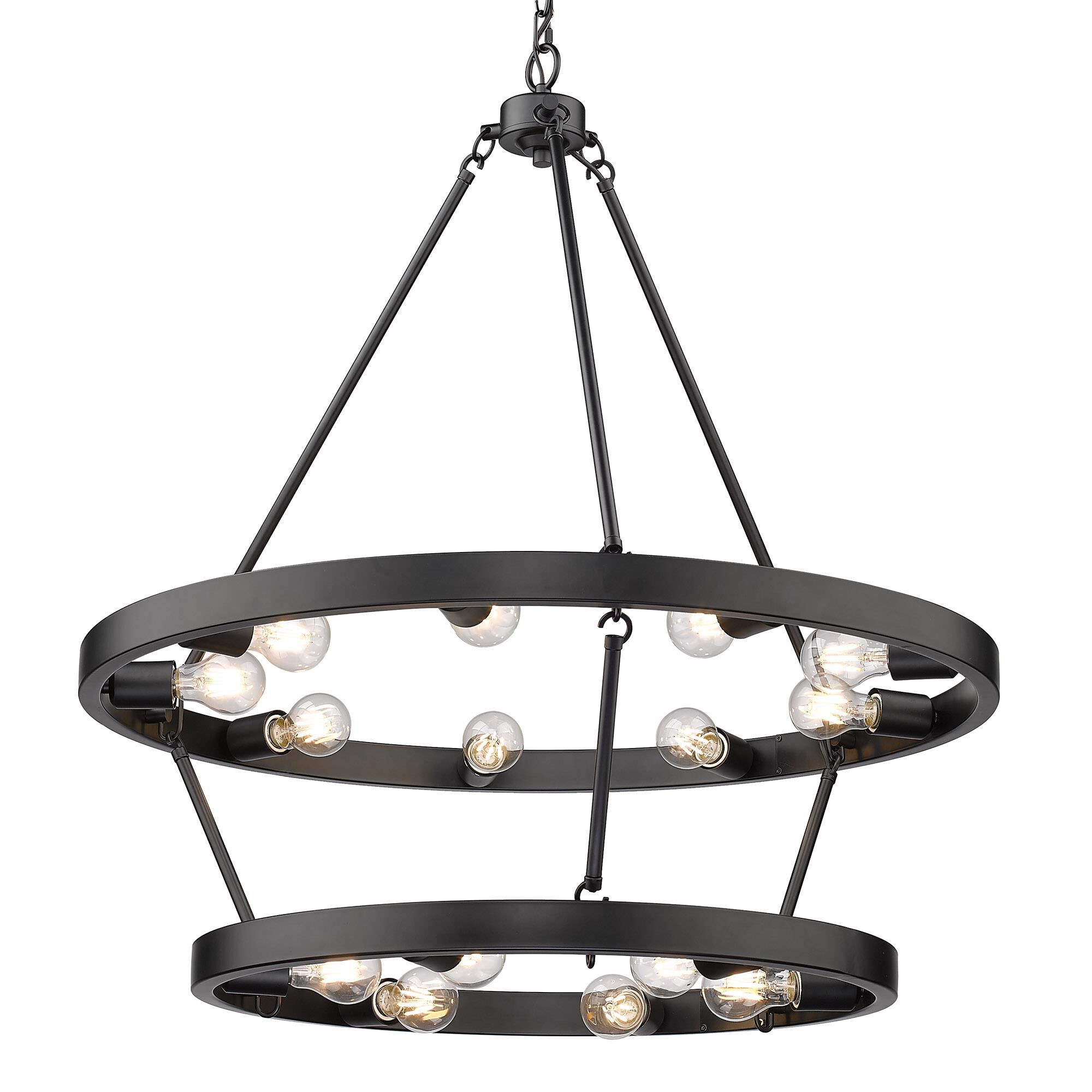 Castile 32 Inch 15 Light Chandelier by Golden Lighting
