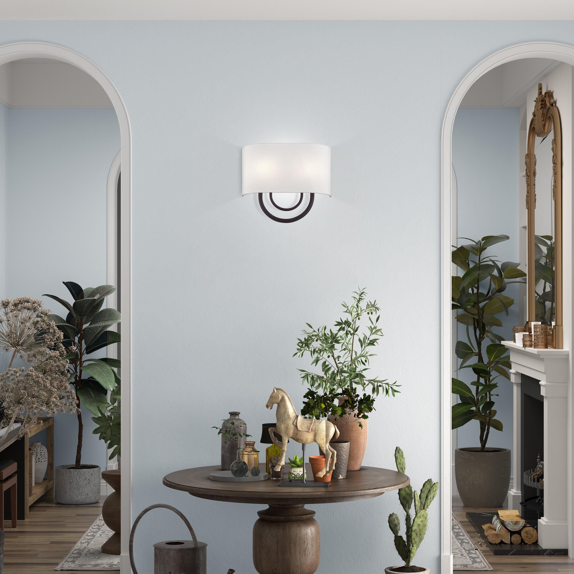 Stratton 13 Inch Wall Sconce by Livex Lighting