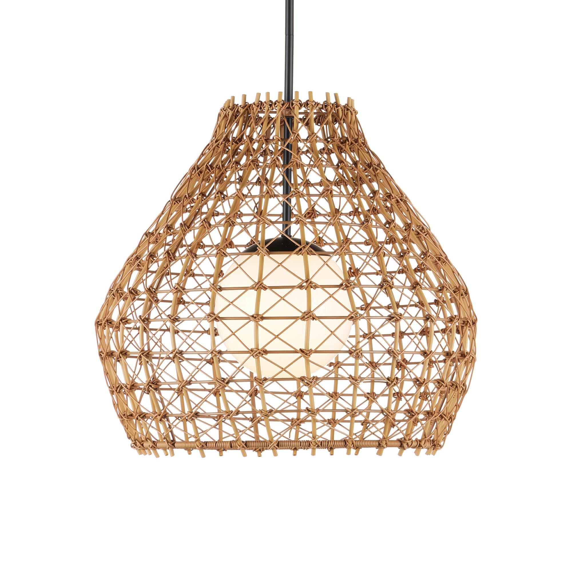 Bly 21 Inch Outdoor Hanging Lantern by Currey and Company