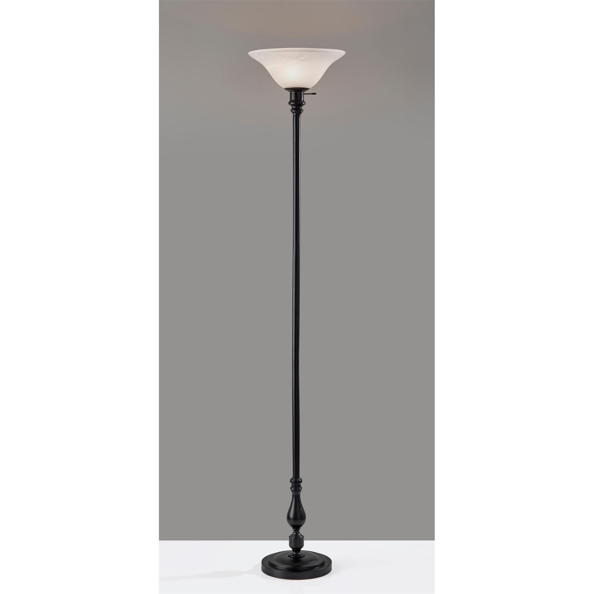 Claret 72 Inch Torchiere Lamp,