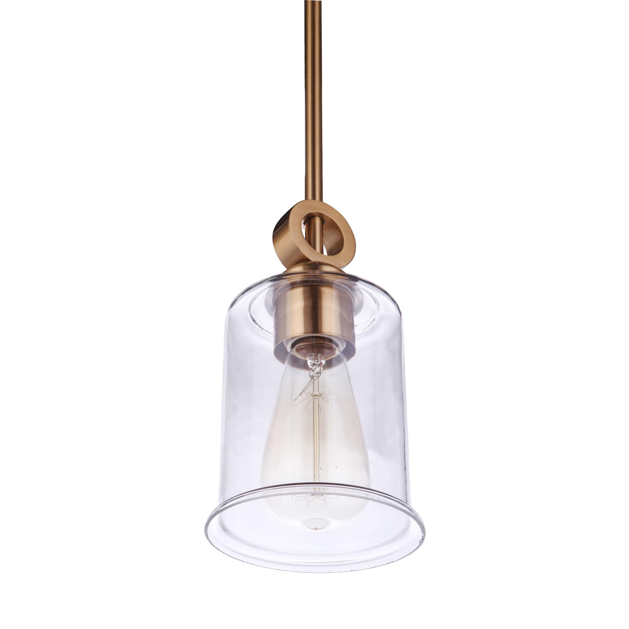 Shown in Satin Brass finish