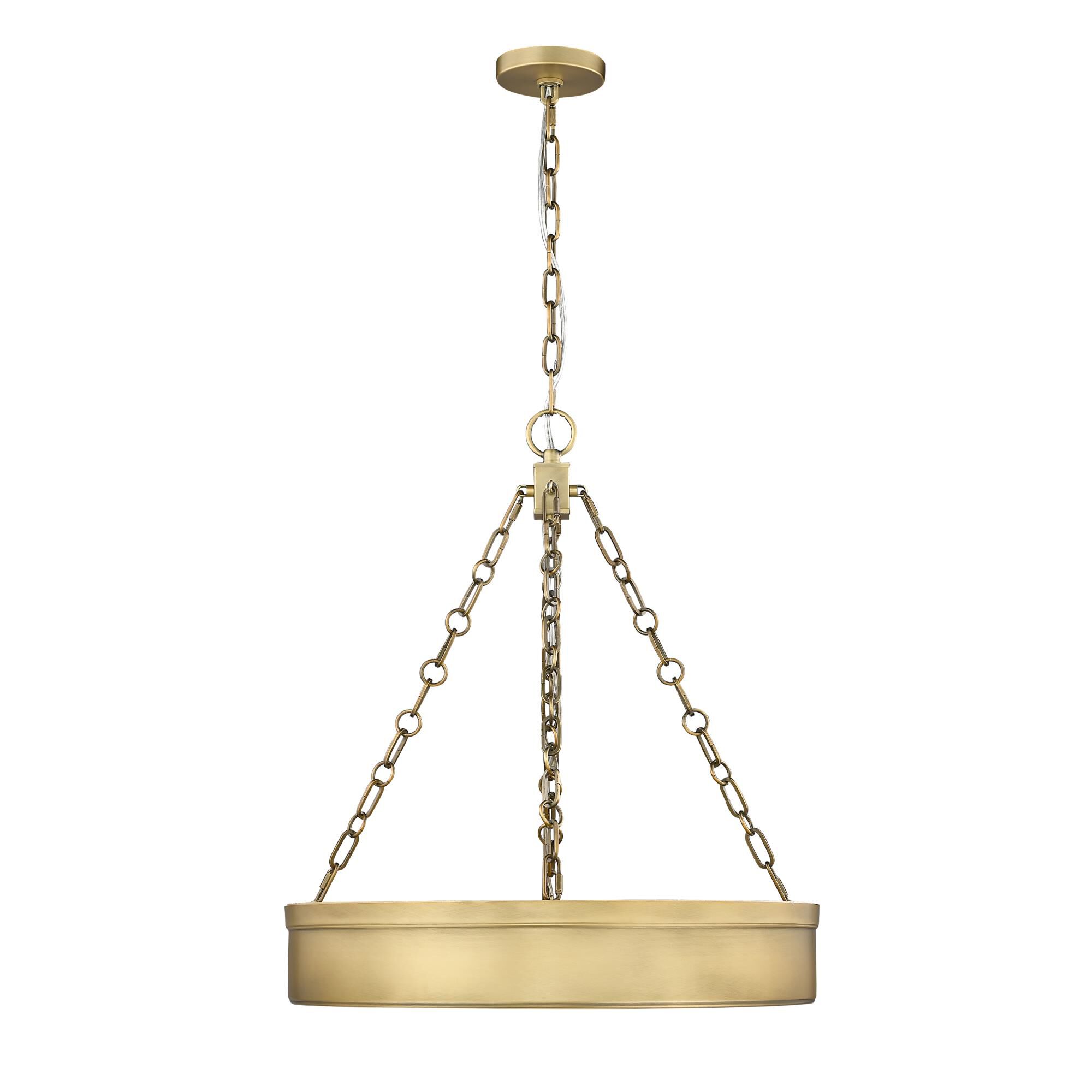 Anders 22 Inch 3 Light LED Mini Chandelier by Z-Lite