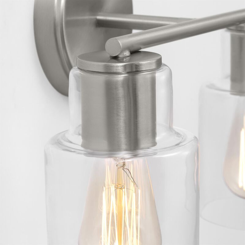 Drew & Jonathan Sayward 14 Inch 2 Light Bath Vanity Light by Visual Comfort Studio Collection