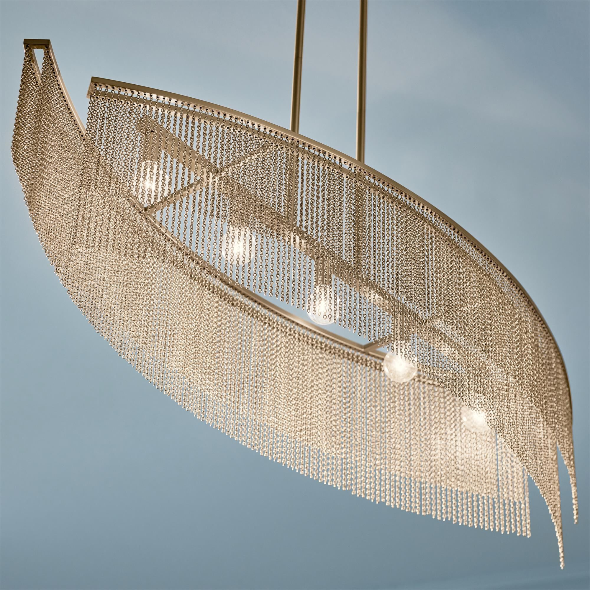 Shown in Champagne Bronze finish