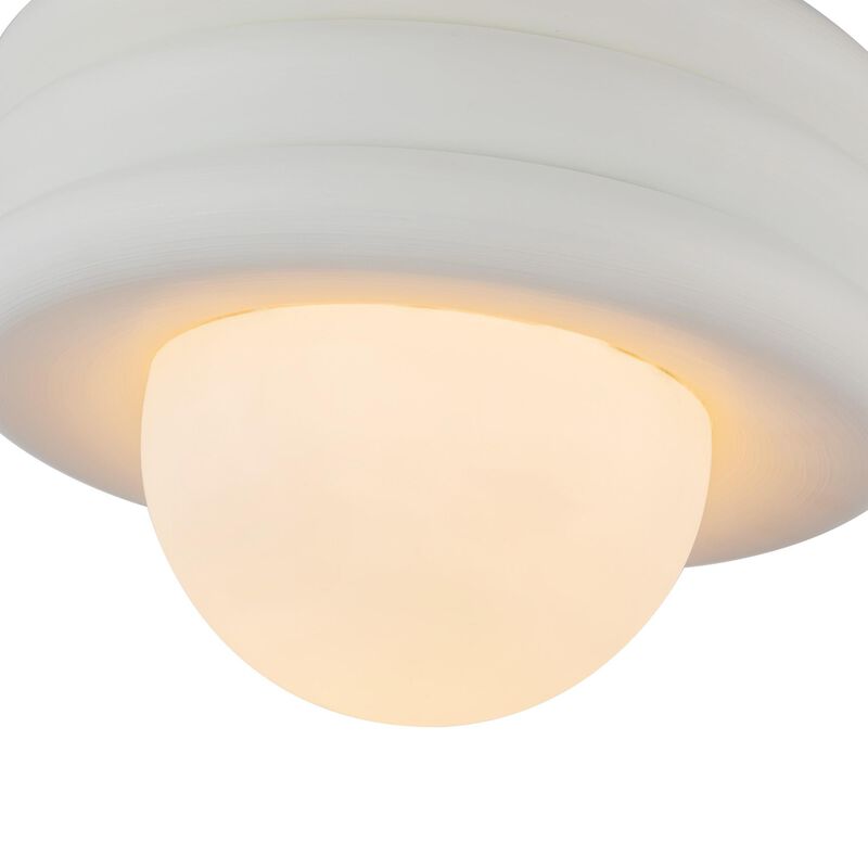 Harvey 12 Inch Semi Flush Mount by Alora Mood
