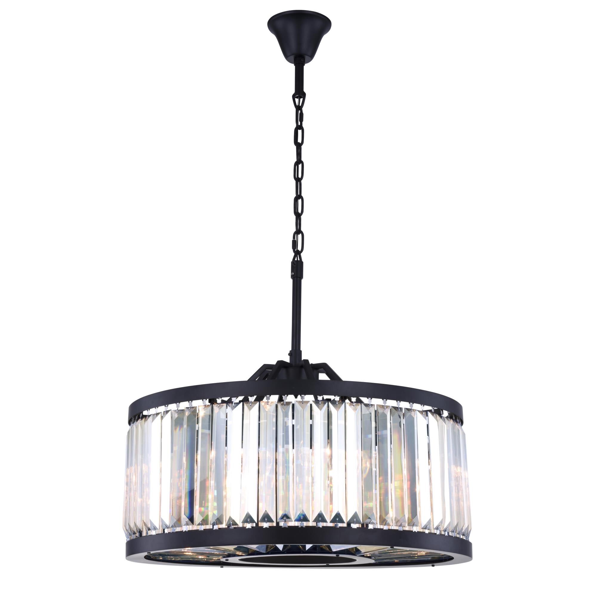 Urban Classic Chelsea 28 Inch 8 Light Chandelier by Elegant Lighting