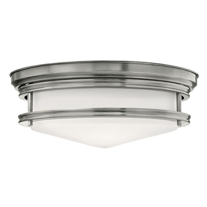 Hadley 14 Inch 3 Light Flush Mount by Hinkley