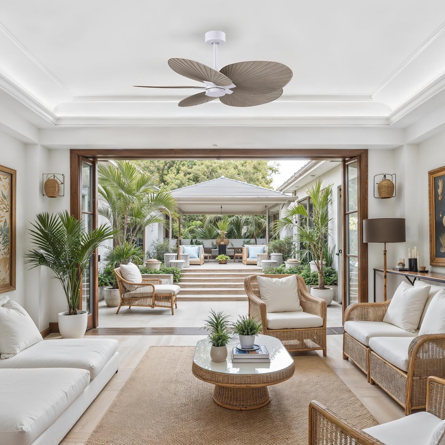 Alessandra Tropical 48 Inch Ceiling Fan by Matthews Fan Company