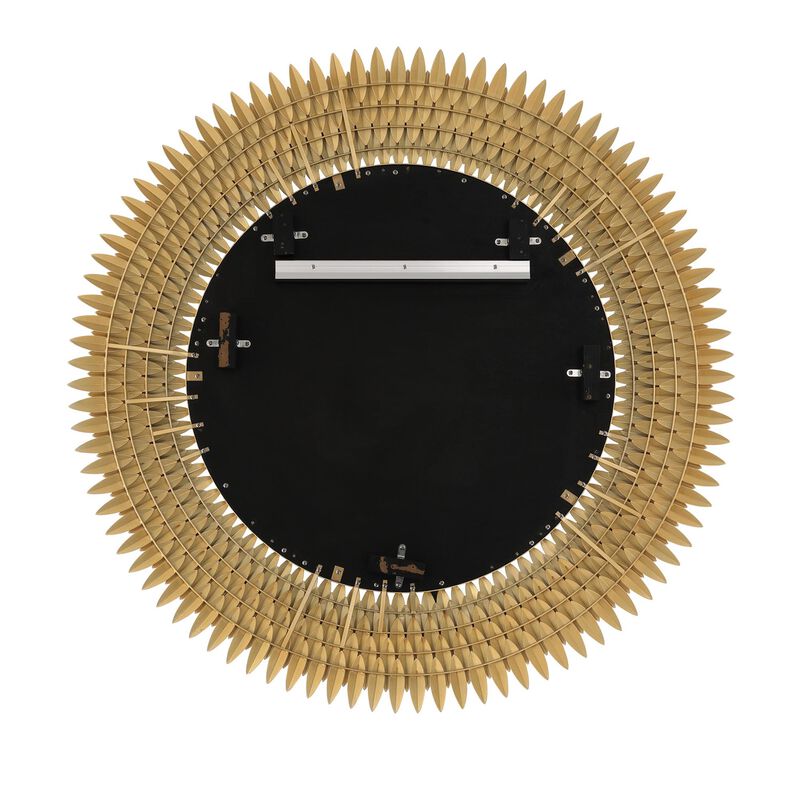 Broche Medium Decorative Mirror by Crystorama