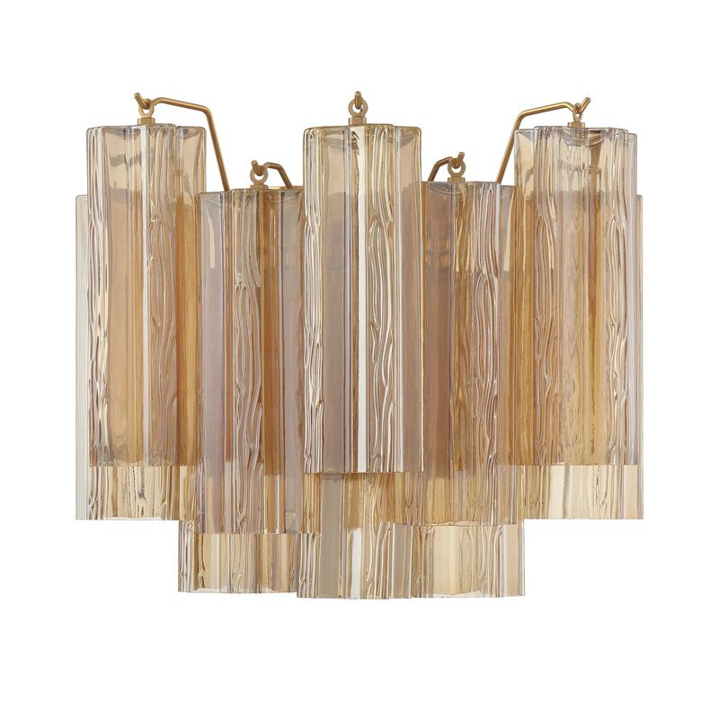 Addis 12 Inch Wall Sconce by Crystorama
