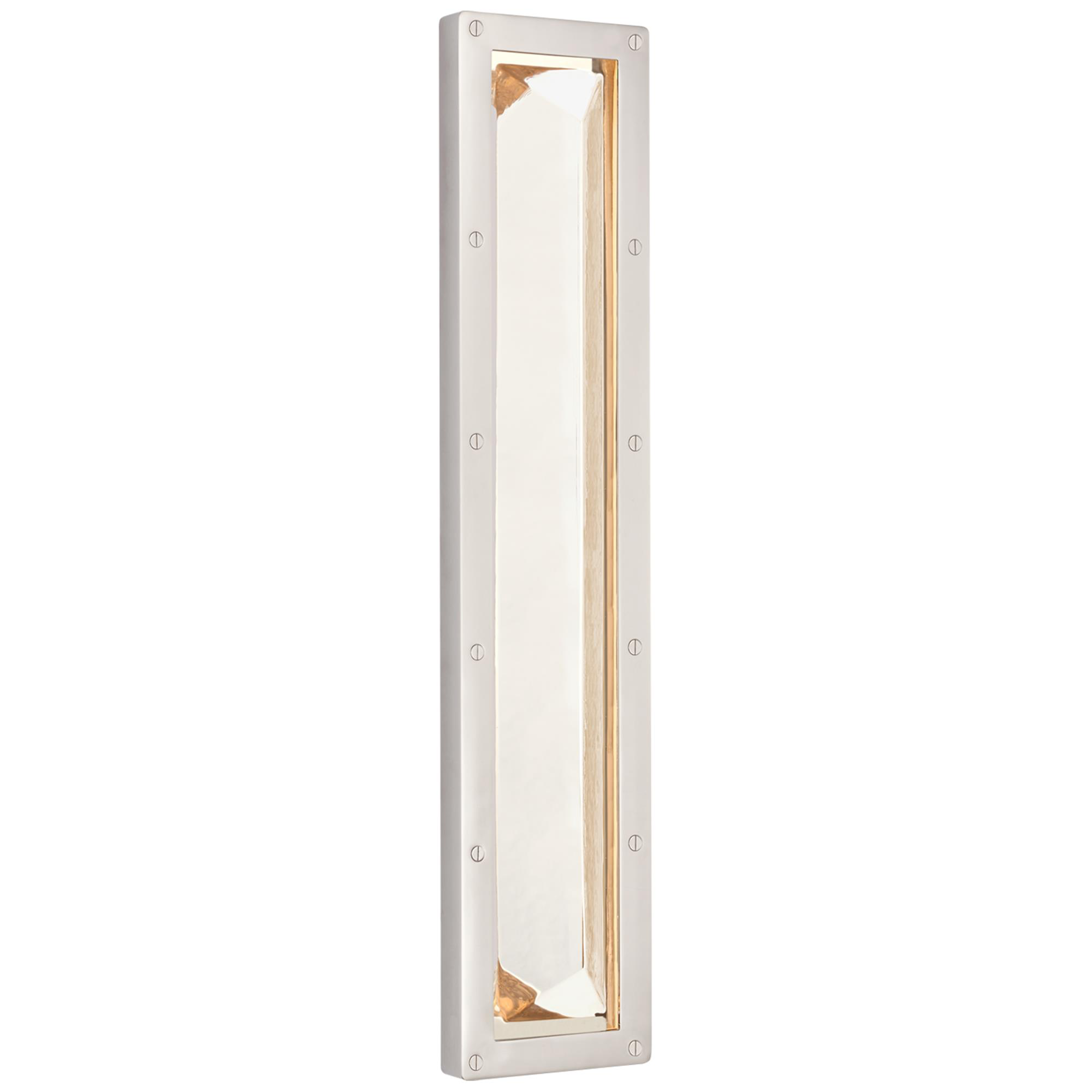Shown in Polished Nickel and Crystal finish