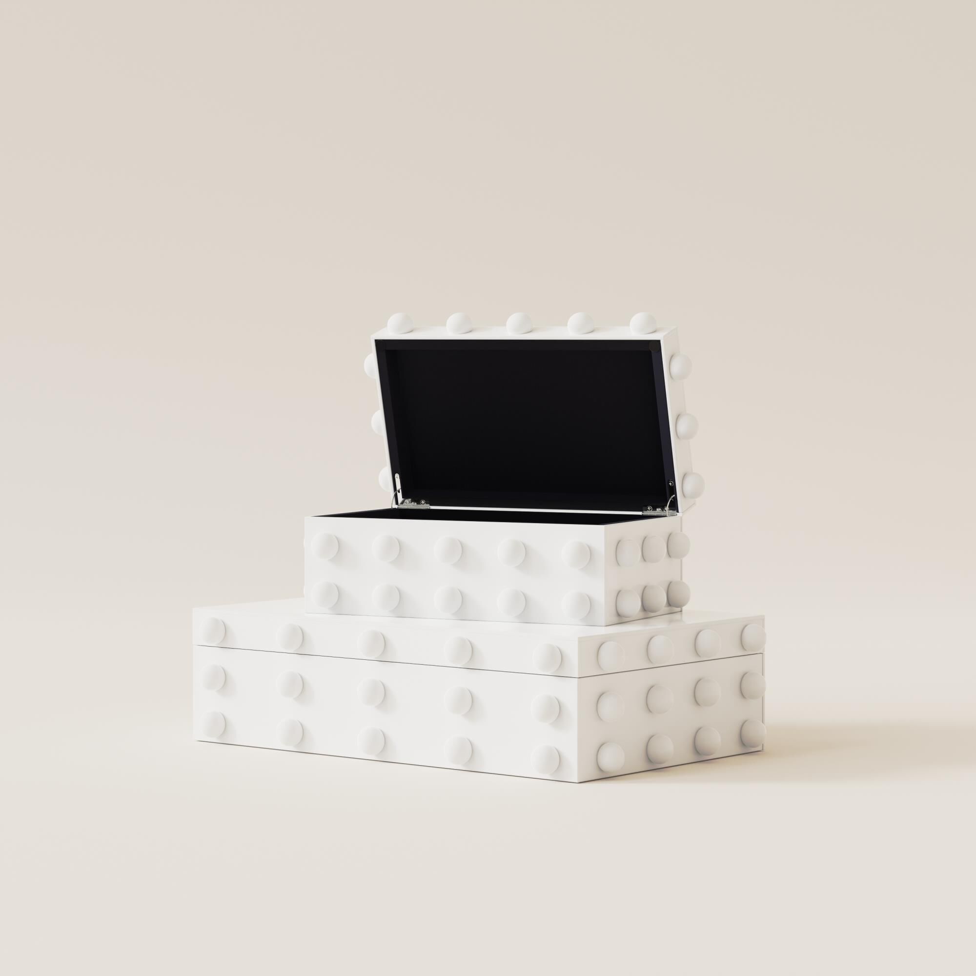 Shown in White finish