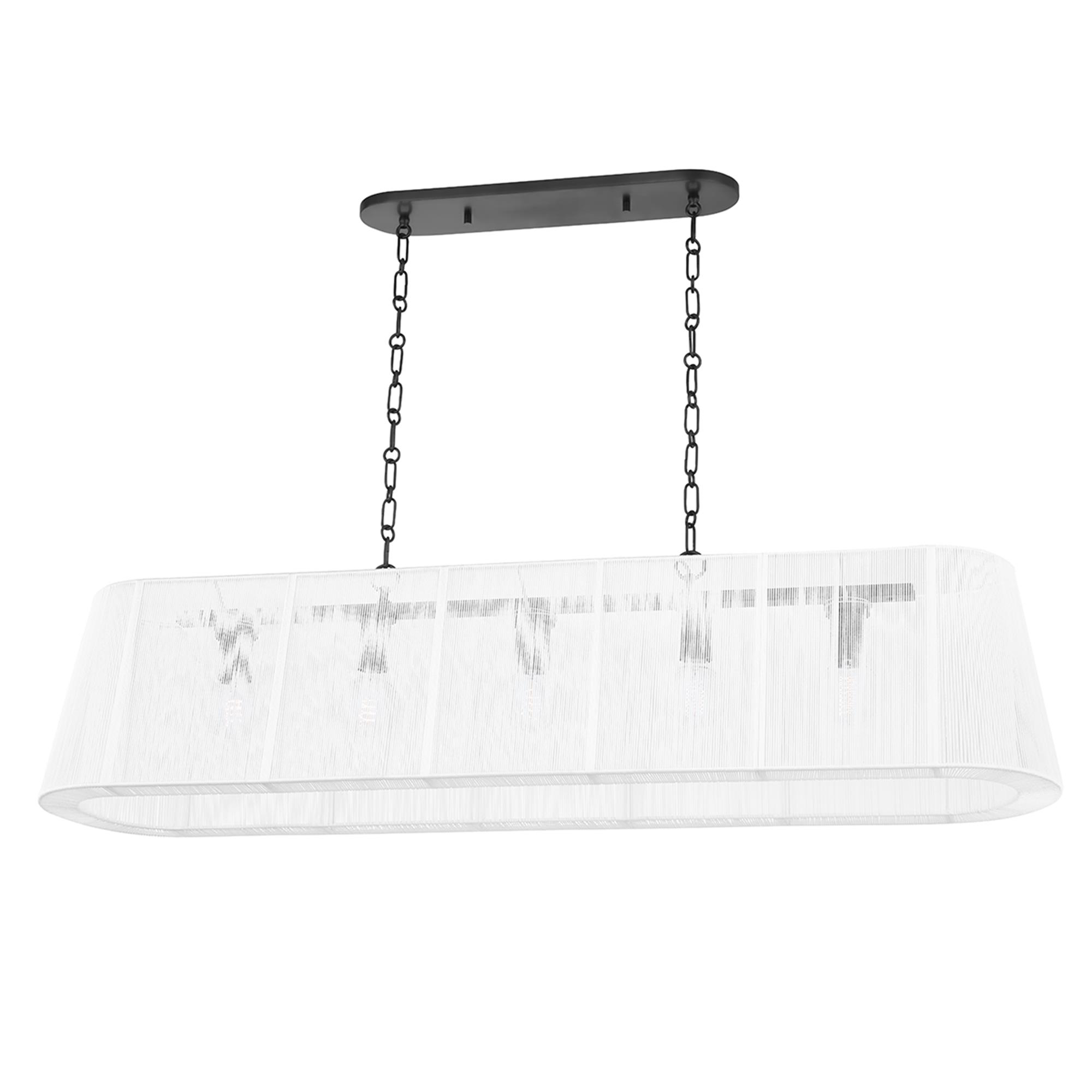 Verona Beach Medium Linear Chandelier,