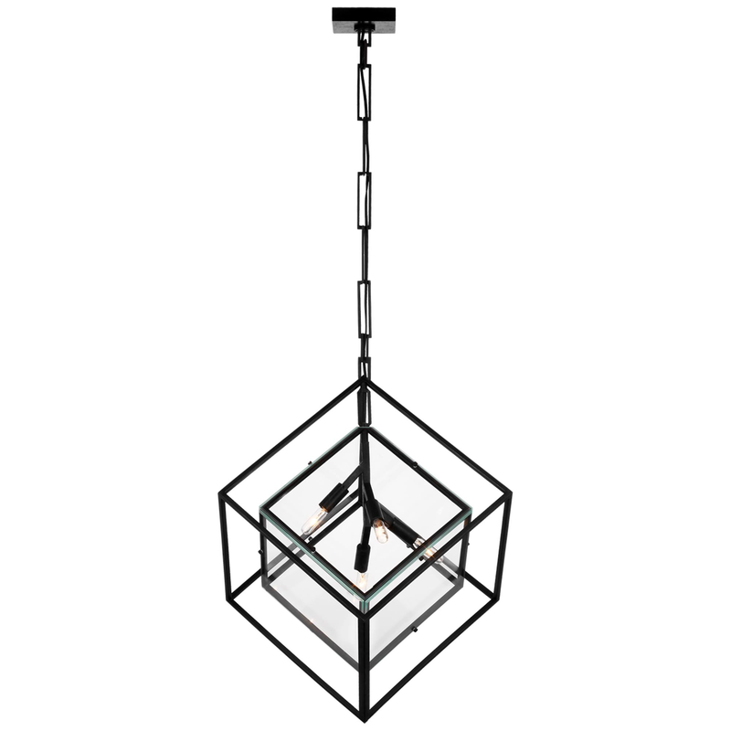 Kelly Wearstler Cubed 20 Inch LED Large Pendant by Visual Comfort Signature Collection