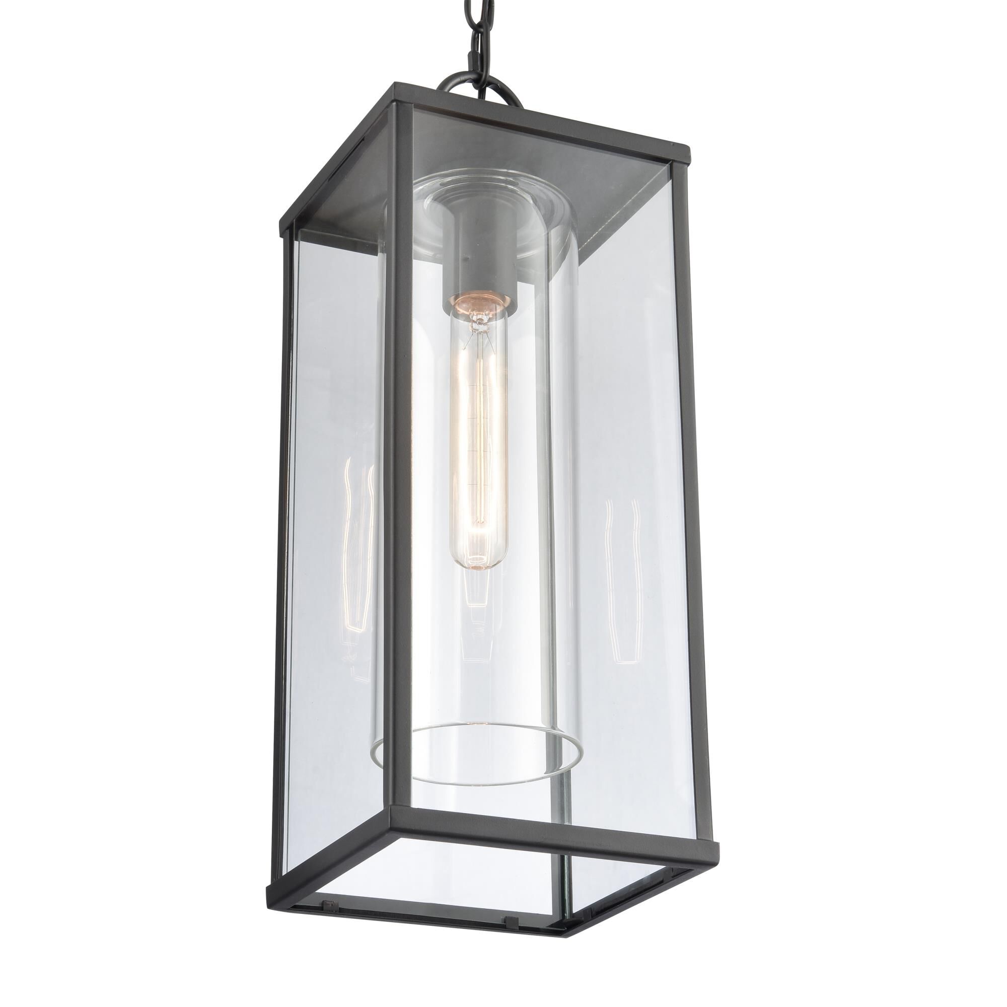 ELK Lighting Augusta 19 Inch Tall Outdoor Hanging Lantern