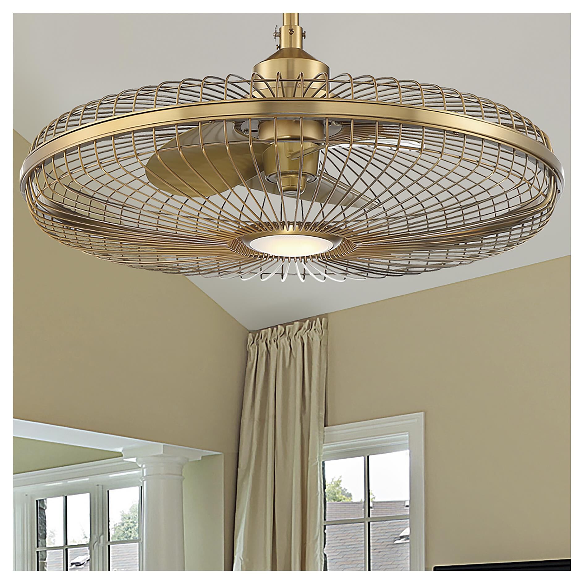 Shown in Warm Brass finish