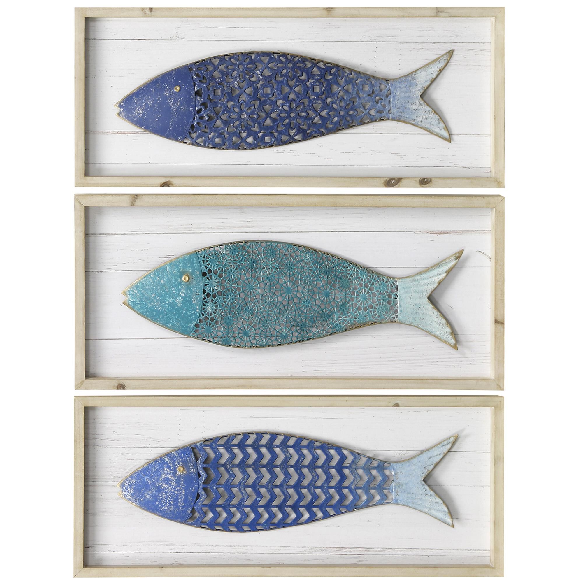 School Of Three Alternative Wall Art by Stylecraft