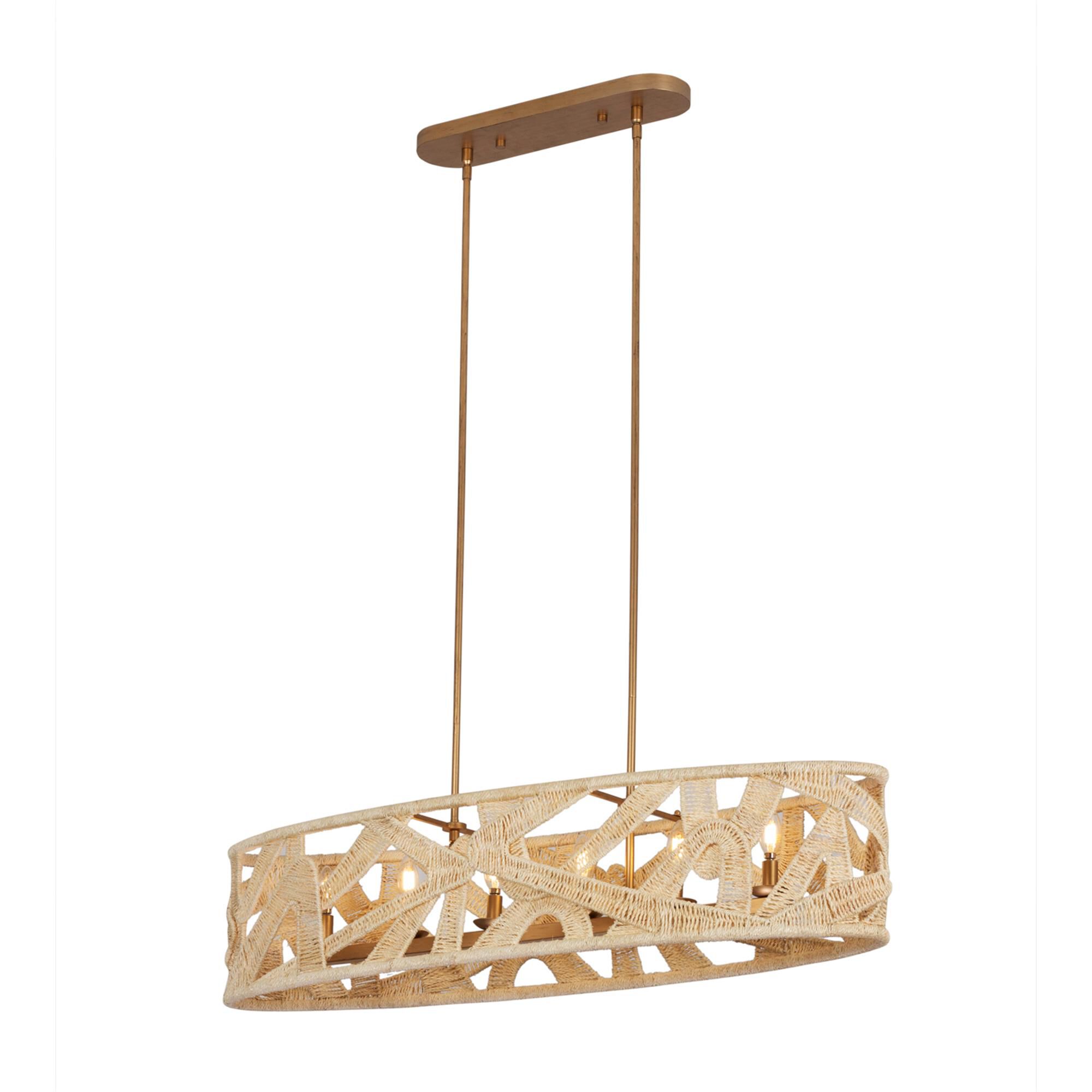 Shown in Modern Gold and White finish