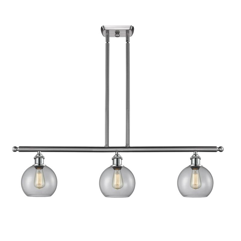 Bruno Marashlian Athens 36 Inch 3 Light Linear Suspension Light by Innovations Lighting
