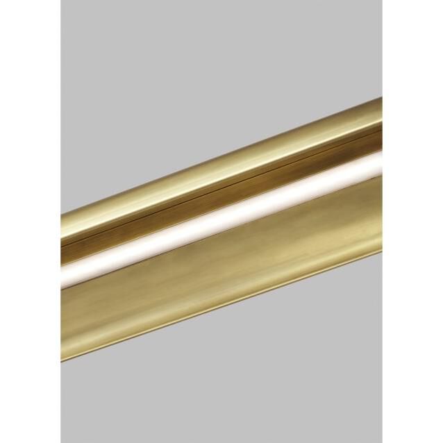 Shown in Natural Brass finish and Aluminum Or Brass shade