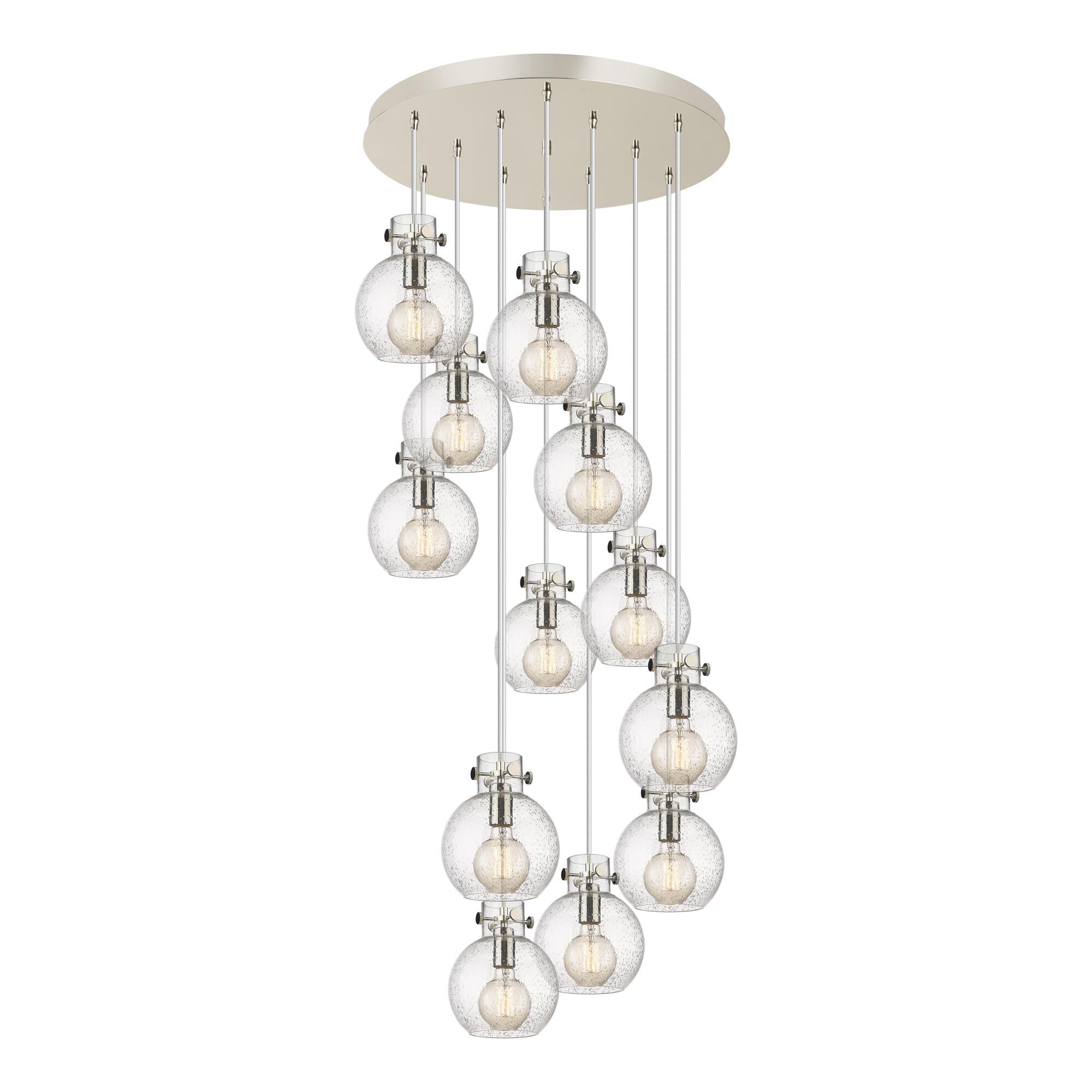 Bruno Marashlian Newton Sphere 27 Inch 12 Light Multi Light Pendant by Innovations Lighting
