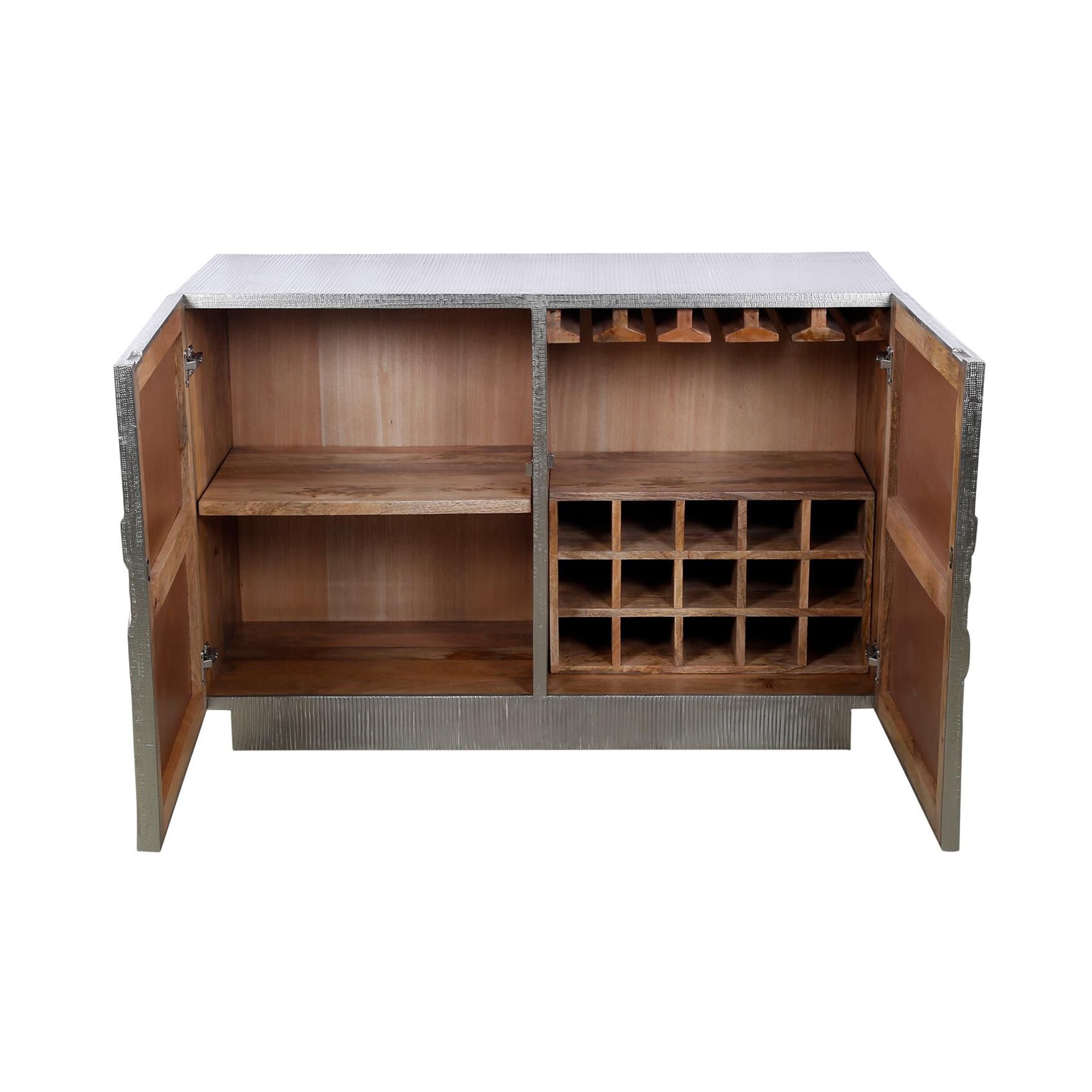 Petal 48 Inch Storage Cabinet by Bassett Mirror Company