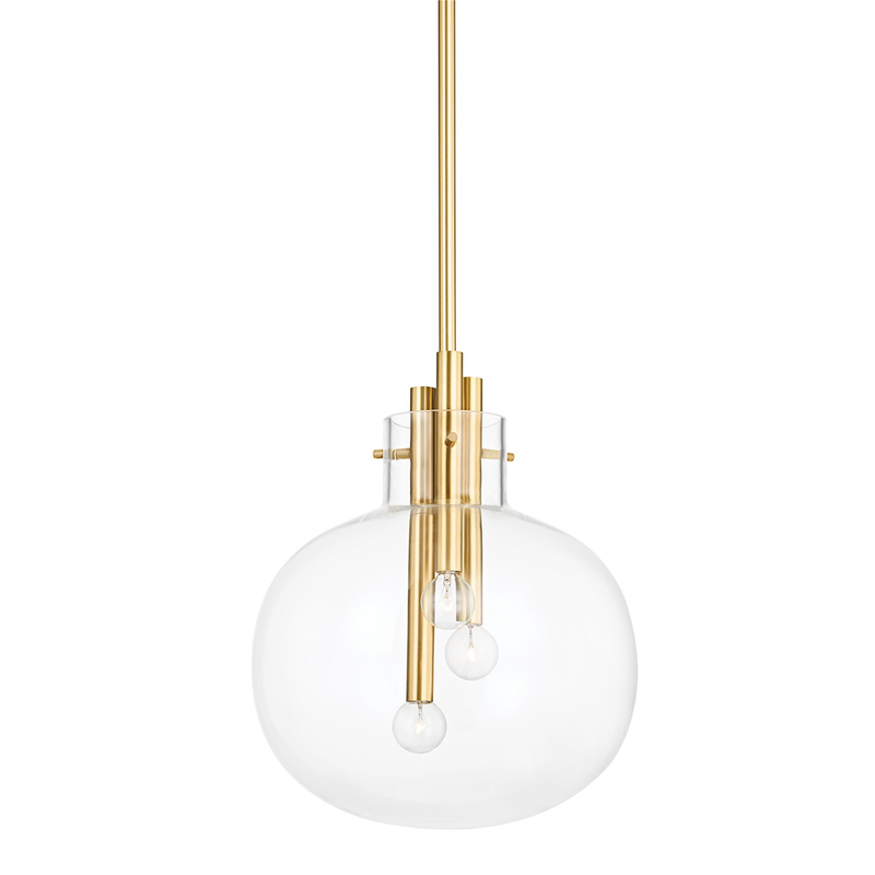 Hempstead 13.75 Inch Large Pendant by Hudson Valley Lighting