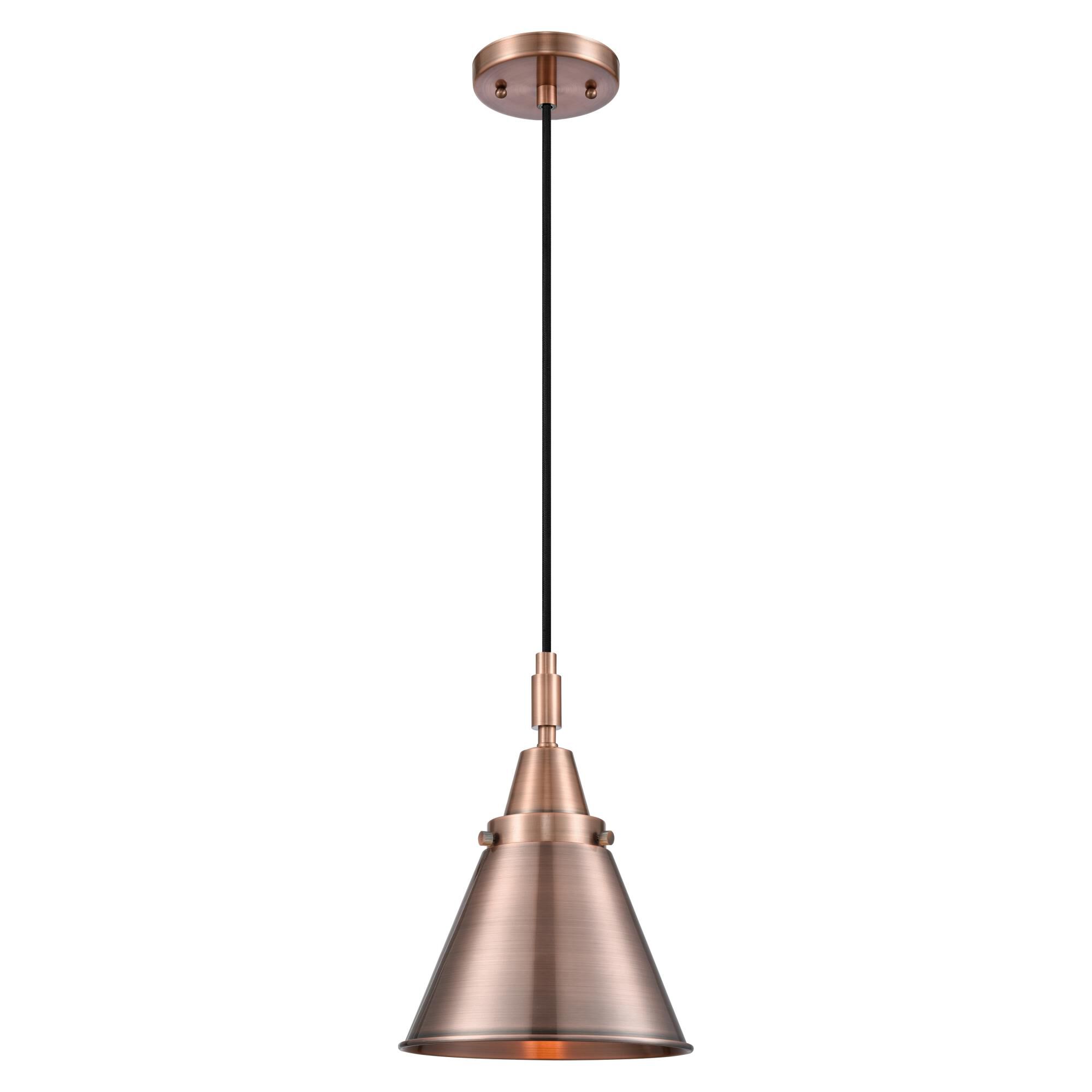 Shown in Antique Copper finish
