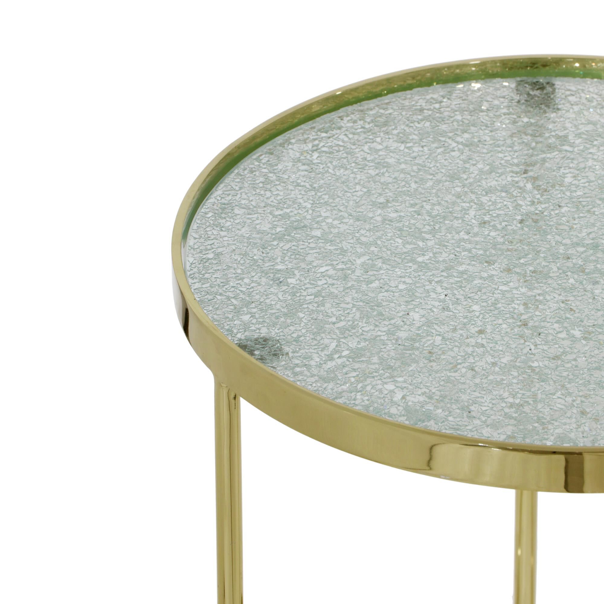 Shown in Gold and Clear finish