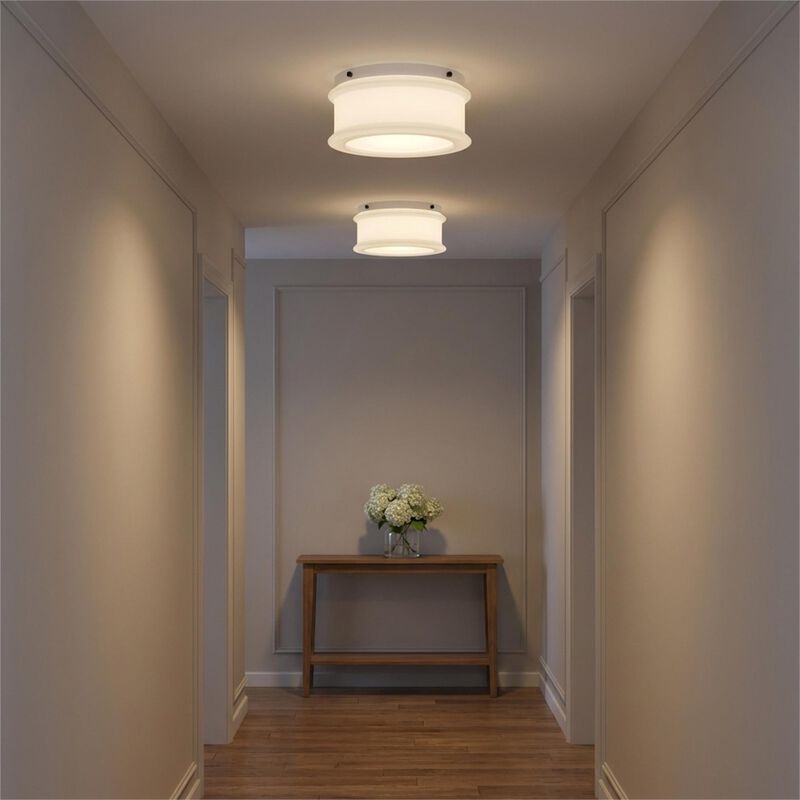 Ellen DeGeneres Lente 13 Inch 2 Light Flush Mount by Visual Comfort Studio