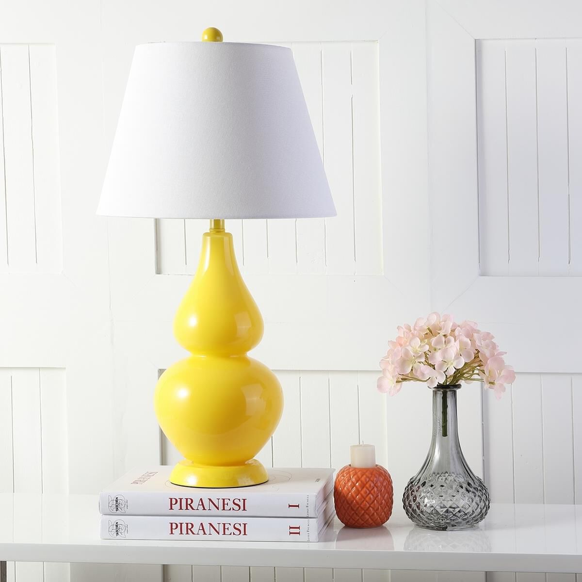 Cybil Double Gourd 26 Inch Table Lamp by Safavieh