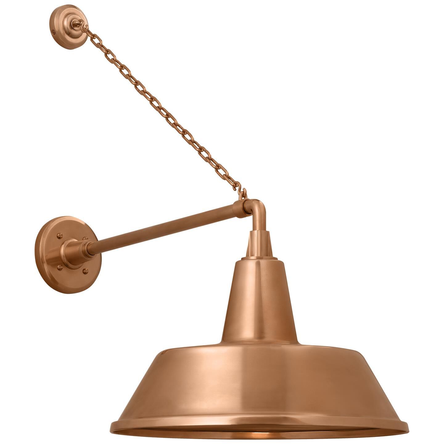 Thomas O'Brien Academy Barn Light 28 Inch Outdoor Wall Light by Visual Comfort Signature Collection