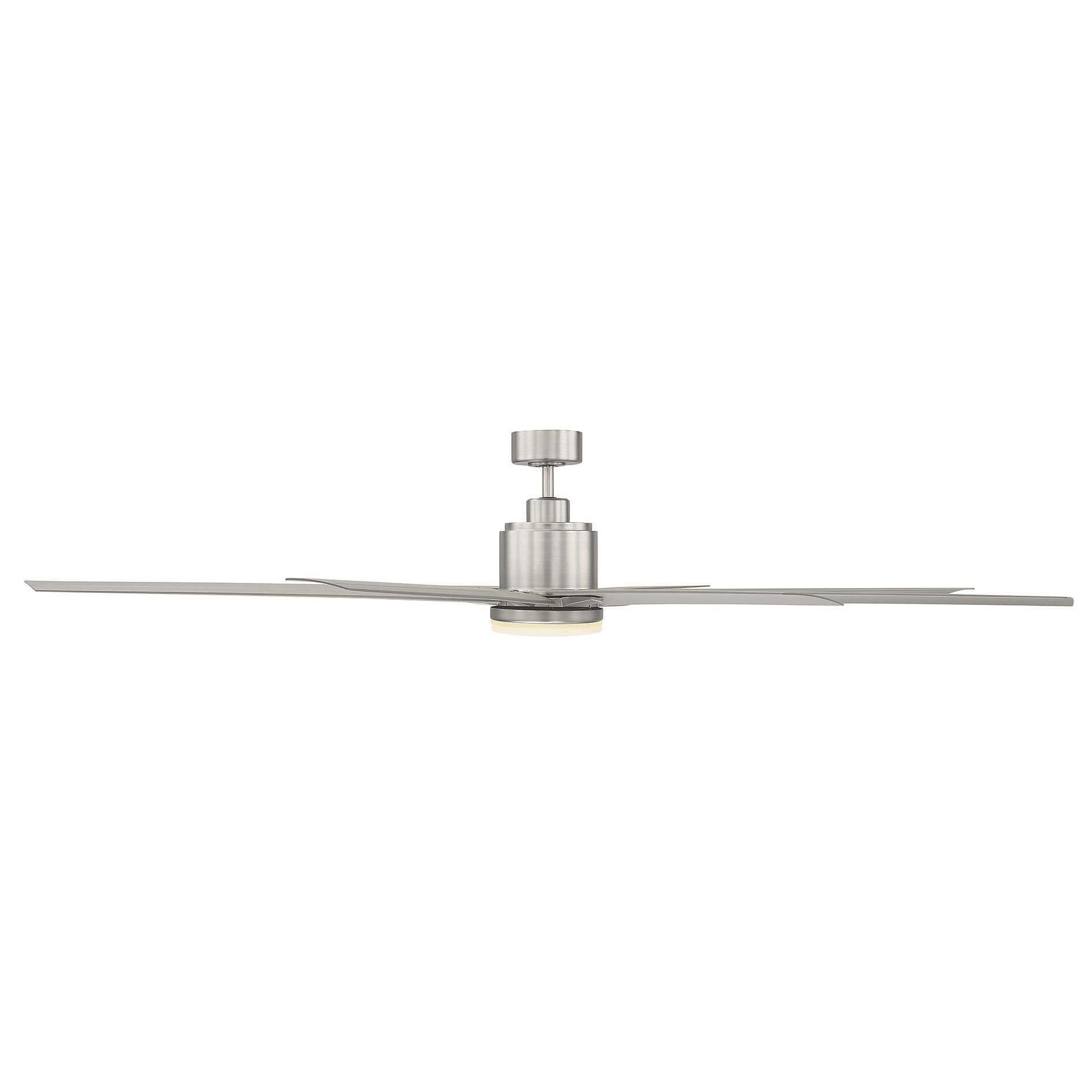 Bluffton Outdoor Rated 72 Inch Ceiling Fan by Meridian Lighting