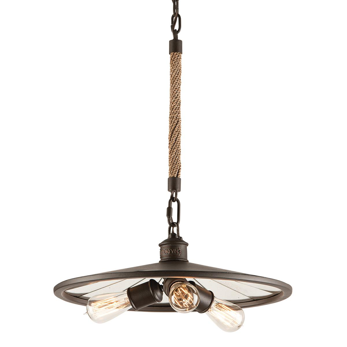 Brooklyn 18 Inch Large Pendant by Troy Lighting