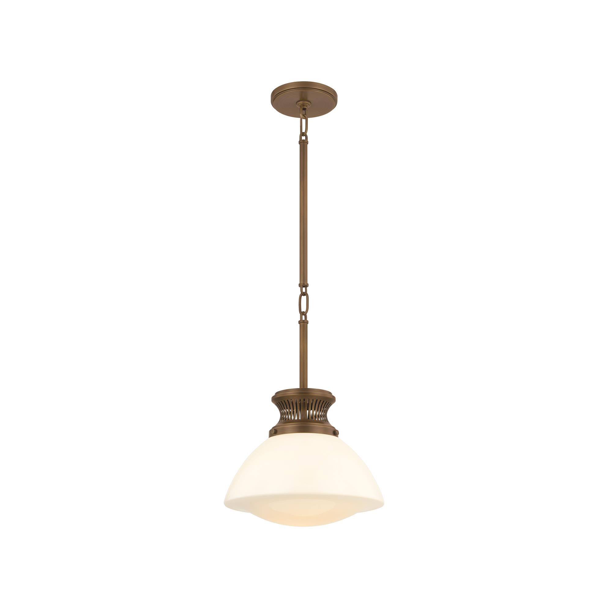 Shown in Historic Bronze finish and Opal Glossy glass
