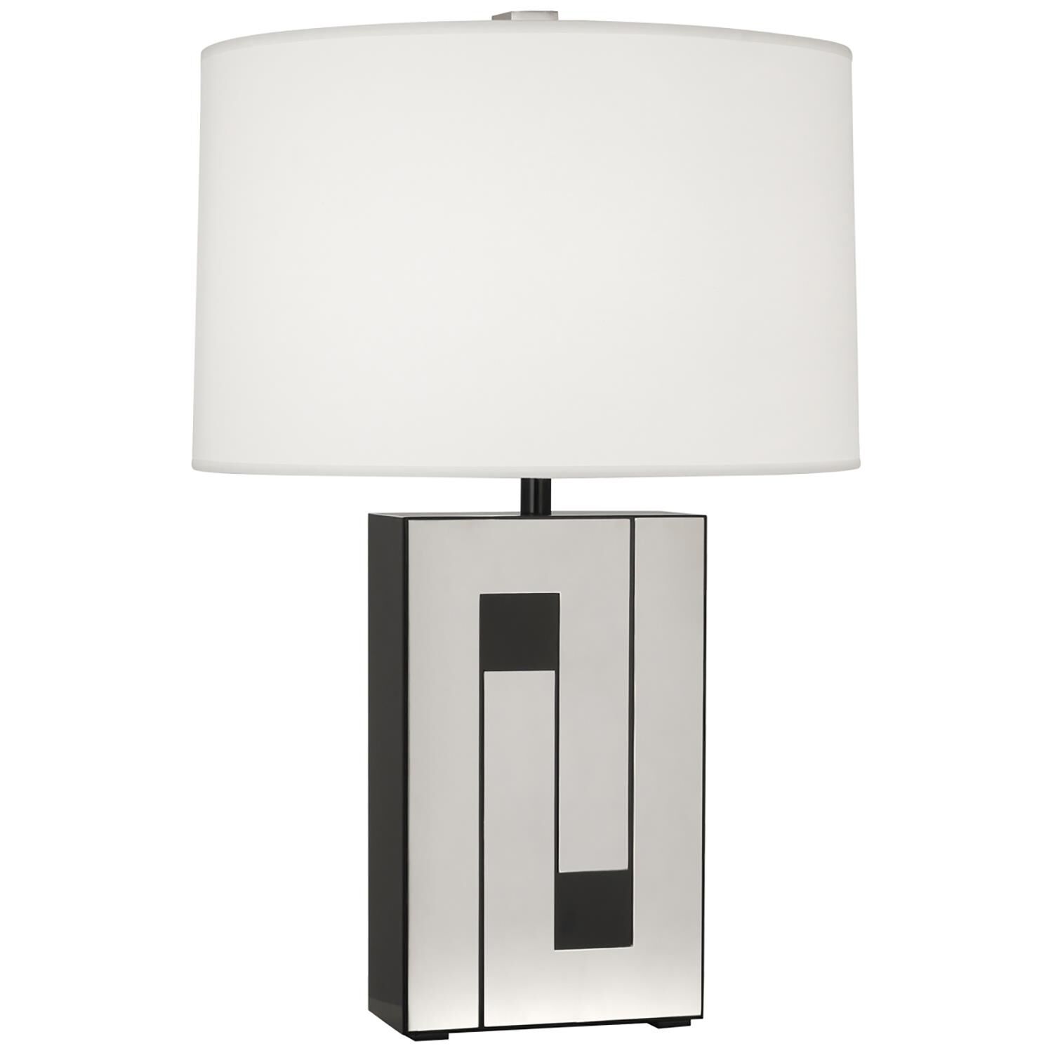 Shown in Black Enamel Finish W/ Polished Nickel Accents finish